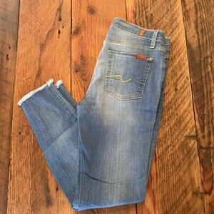 7 For All Mankind ankle gwenevere skinny jean